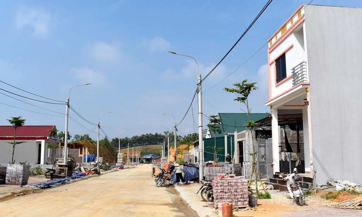 The resettlement area is designed to accommodate more than 200 households.