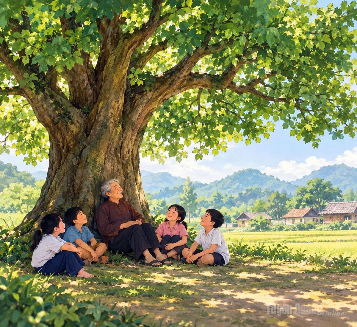 Người càng từng trải càng có khả năng trở thành chỗ dựa cho con cháu.