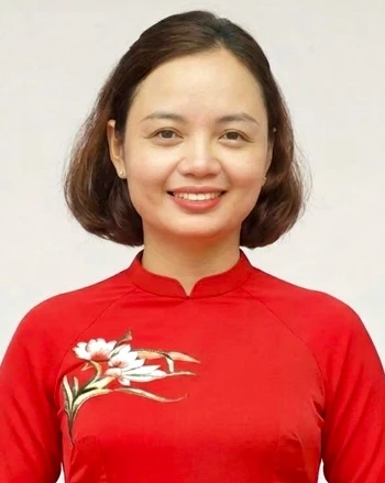 Đồng chí Thẩm Thị Cúc, Phó Chủ tịch UBND xã Minh Tân