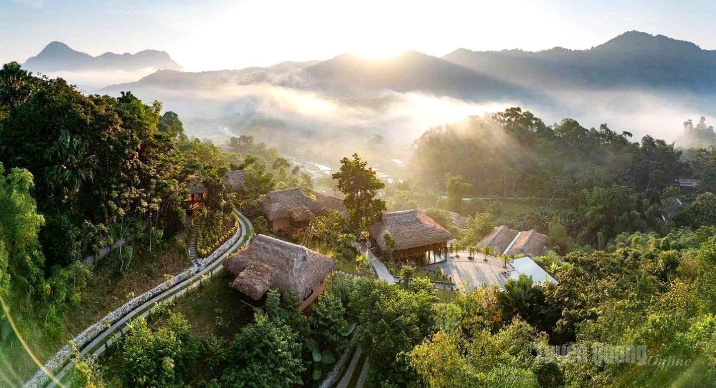 Khu nghỉ dưỡng sinh thái cao cấp An Châng Retreat & Spa, phường Hà Giang 1.