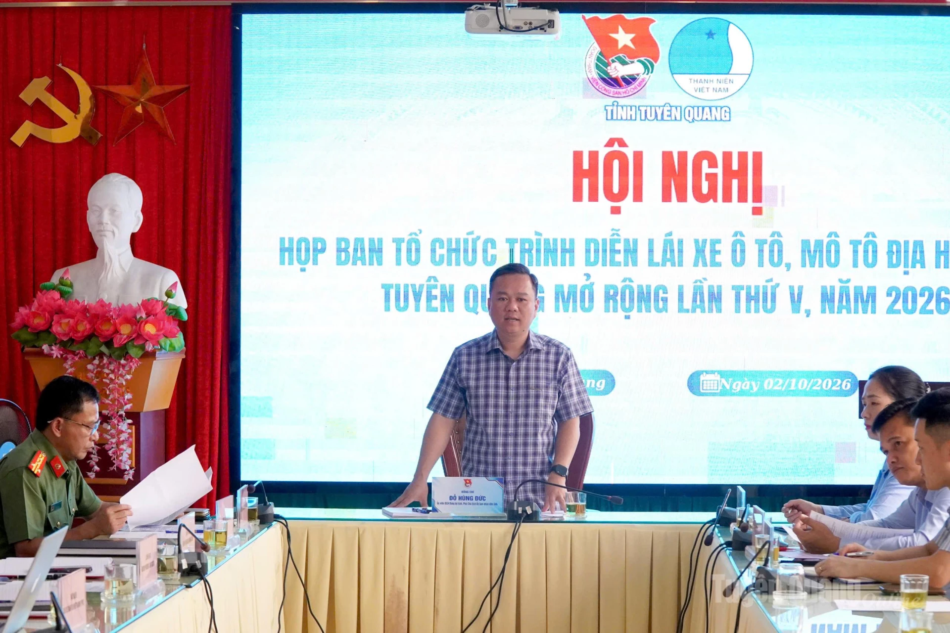 Phó Chủ tịch UBND tỉnh Đỗ Hùng Đức phát biểu kết luận tại hội nghị.