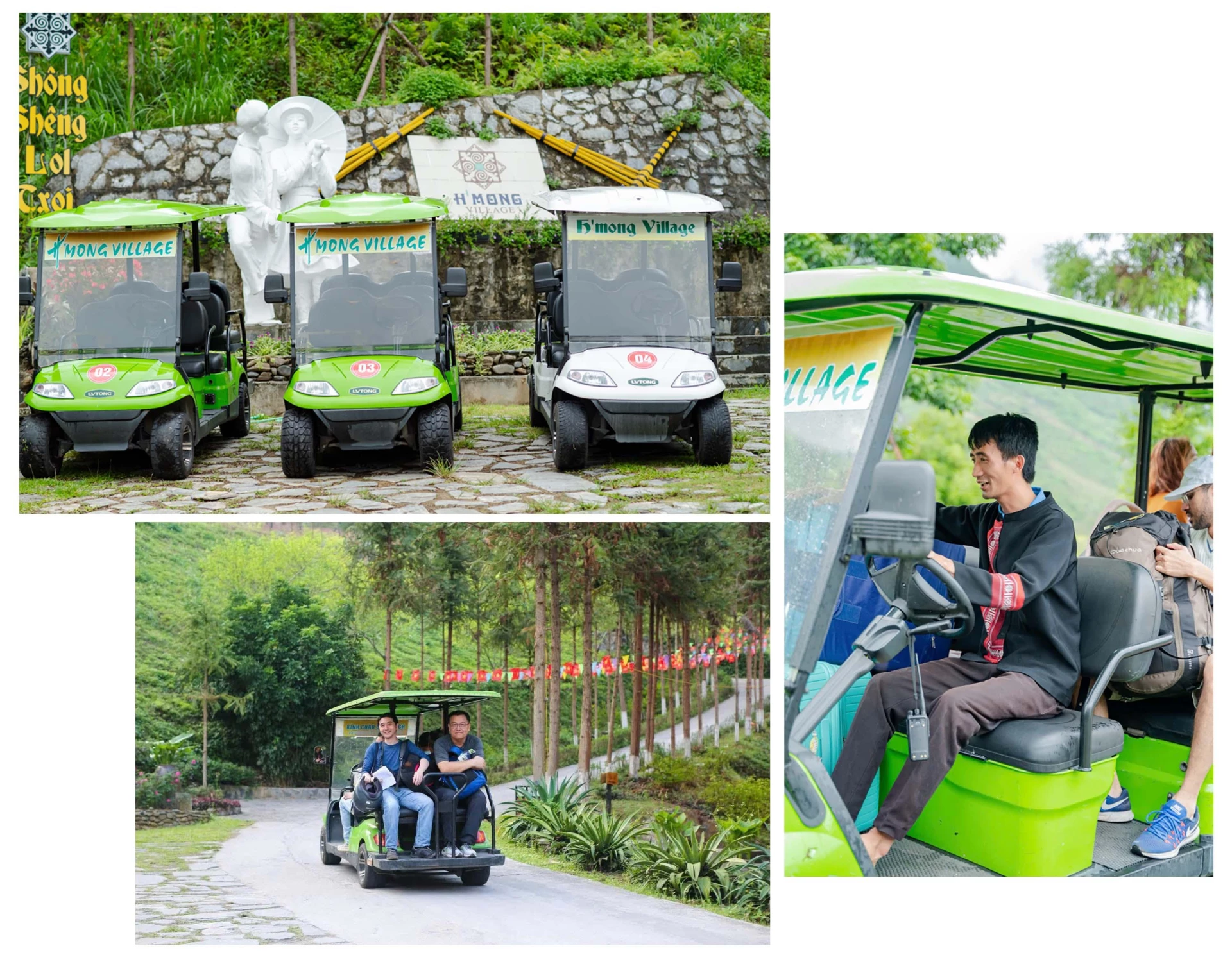 Nhiều điểm du lịch trong tỉnh đầu tư xe điện vận chuyển khách du lịch, vừa tiết kiệm nhiên liệu, vừa đảm bảo tiêu chí xanh – sạch – bền vững trong du lịch.