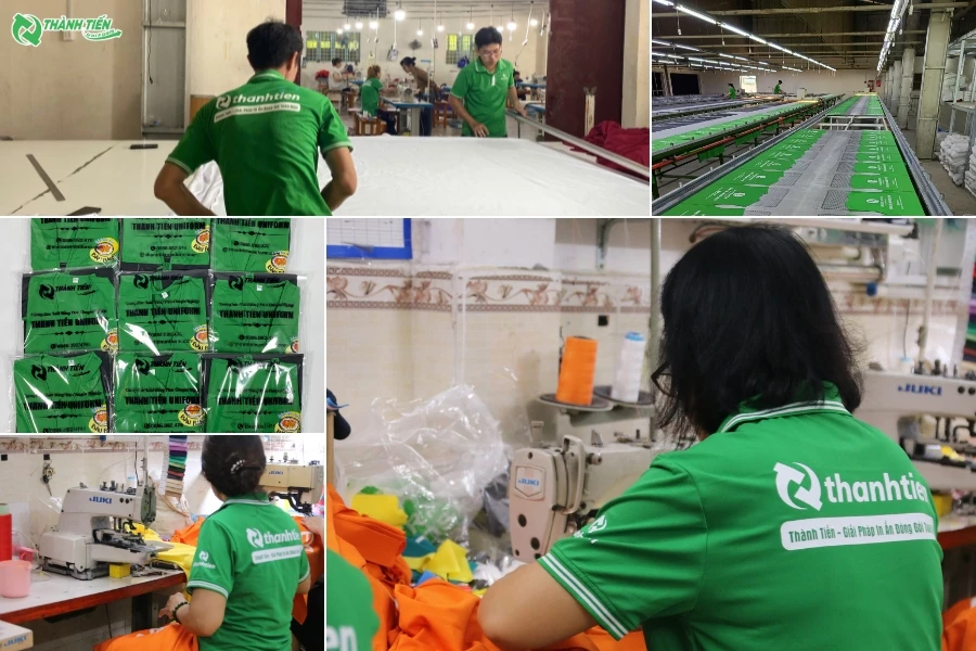 Đồng Phục Thành Tiến – Xưởng in áo đồng phục theo yêu cầu số lượng ít giá rẻ