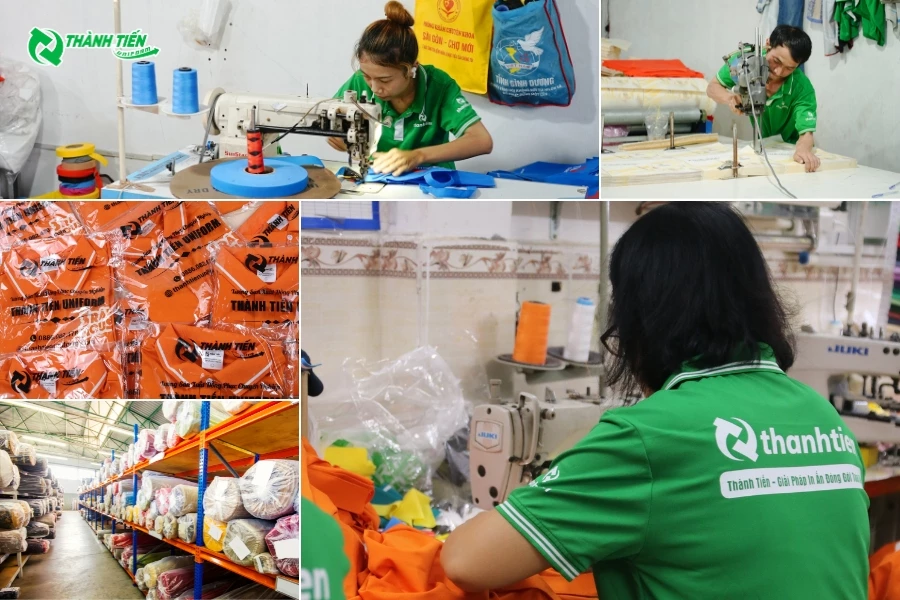 Đồng Phục Thành Tiến – Xưởng in áo đồng phục số lượng ít giá rẻ