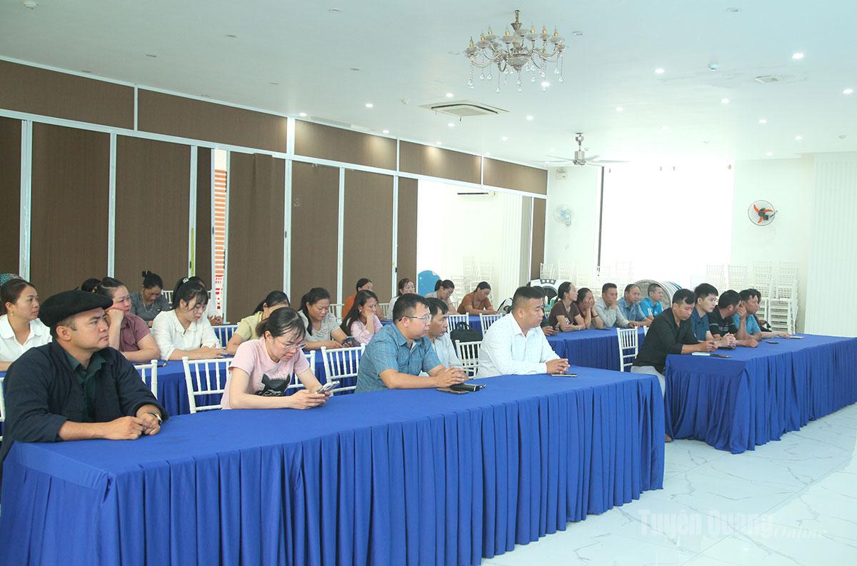 Các học viên tham gia tập huấn.