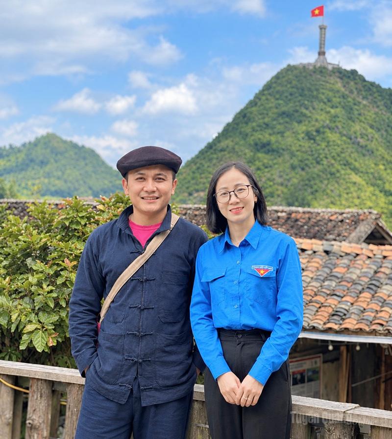 Anh Sùng Mạnh Hùng và chị Đặng Thị Hương.