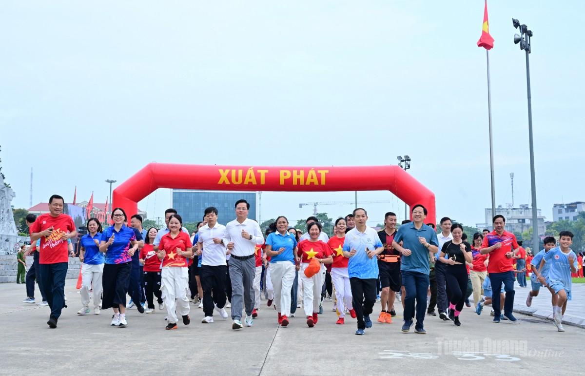 Tuyên Quang hưởng ứng Phong trào toàn dân luyện tập thể thao