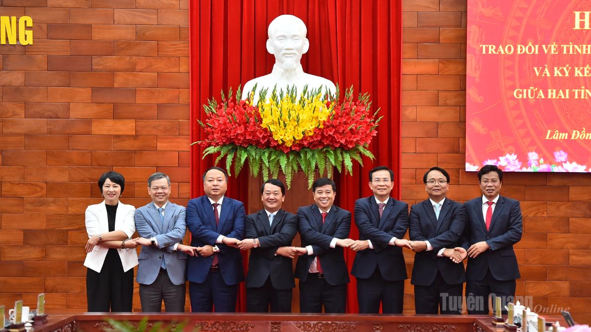 Tuyên Quang và Lâm Đồng ký kết thỏa thuận hợp tác phát triển kinh tế - xã hội giai đoạn 2026–2030