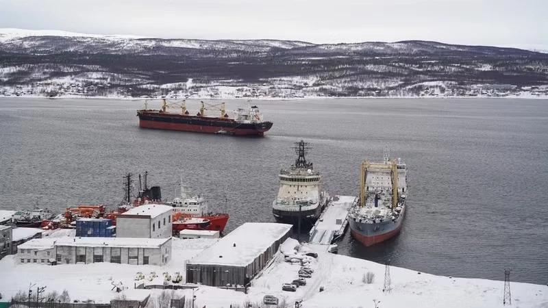 Illustrative photo: A corner of Kola Bay in the Barents Sea. (Source: VNA)