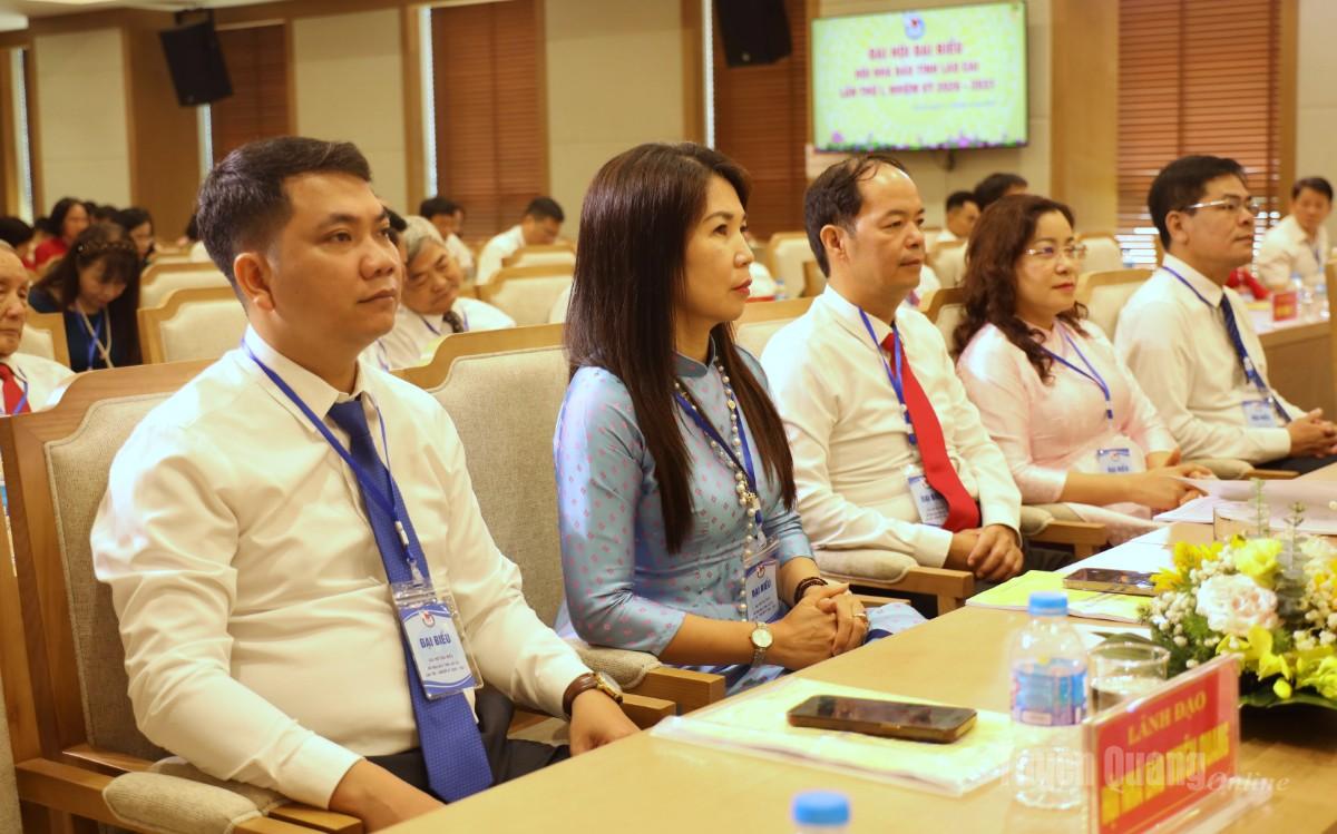 Các đại biểu Cụm thi đua miền núi biên giới phía Bắc dự Đại hội.