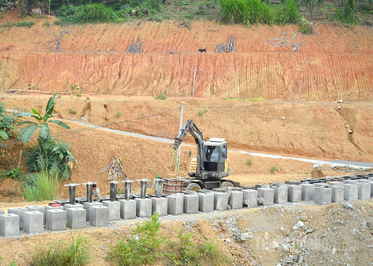The barbed wire fence item has also been implemented ahead of schedule.