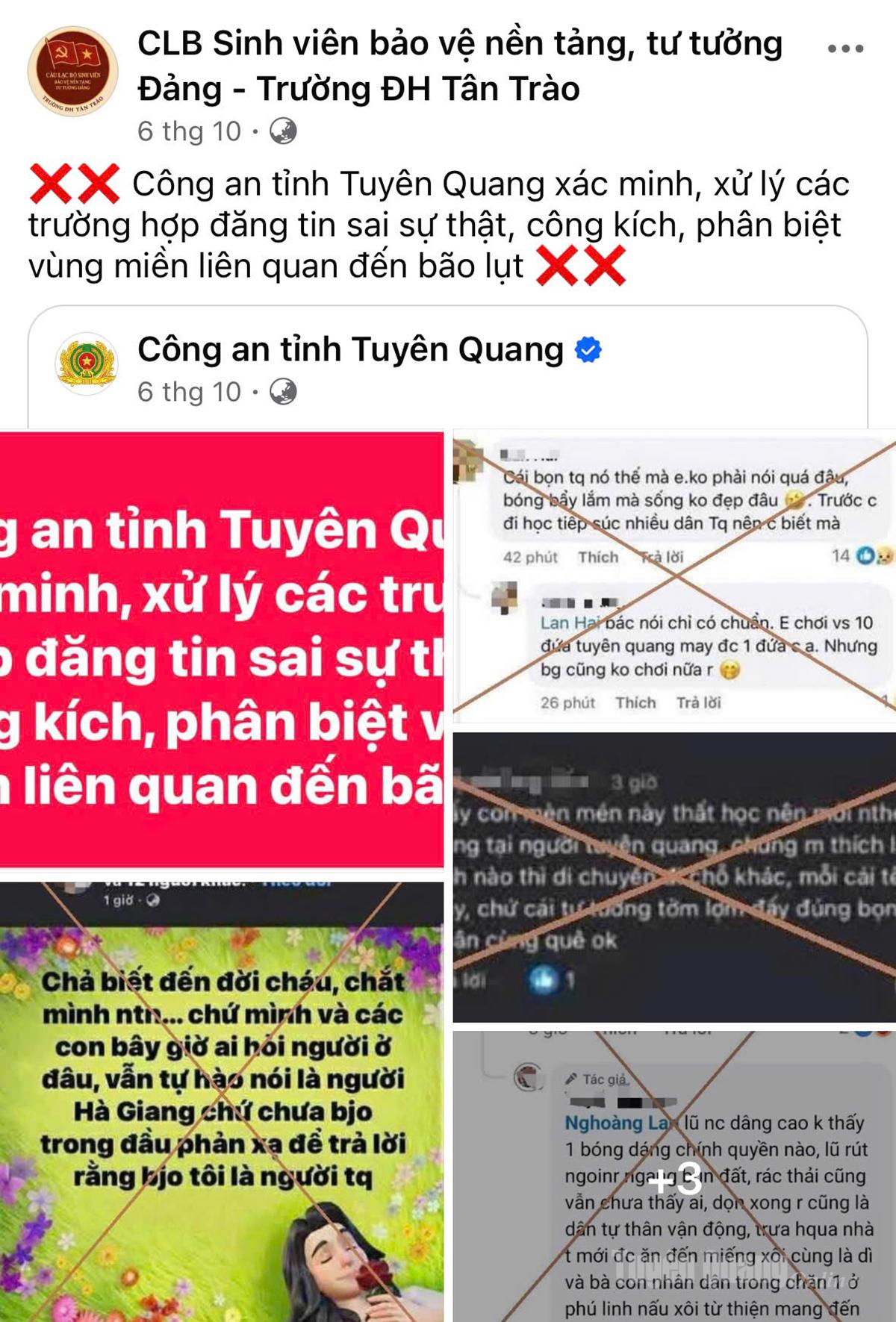 Trường Đại học Tân Trào thành lập Câu lạc bộ Sinh viên bảo vệ nền tảng tư tưởng của Đảng và thường xuyên đăng tải các thông tin định hướng đúng đắn để sinh viên theo dõi.