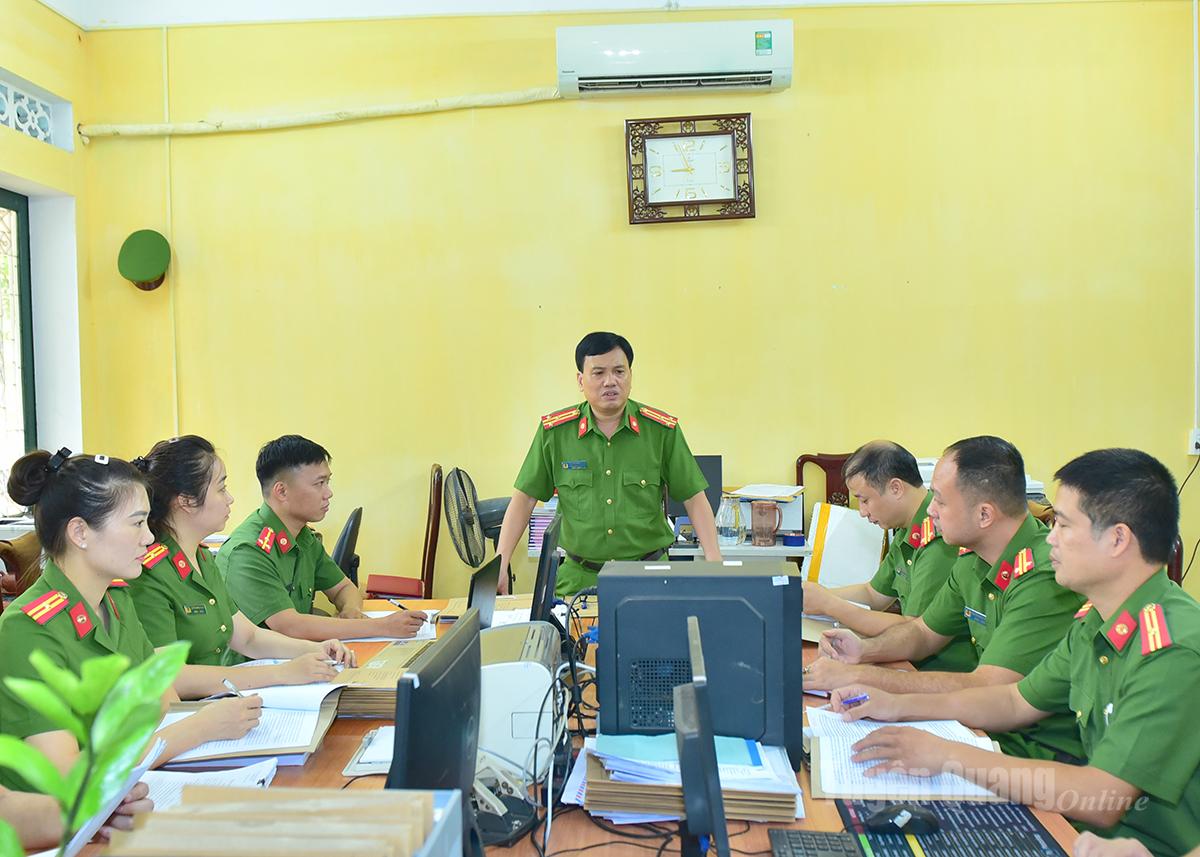 Phòng Cảnh sát thi hành án hình sự và hỗ trợ tư pháp, Công an tỉnh triển khai công tác hỗ trợ tái hòa nhập cộng đồng.