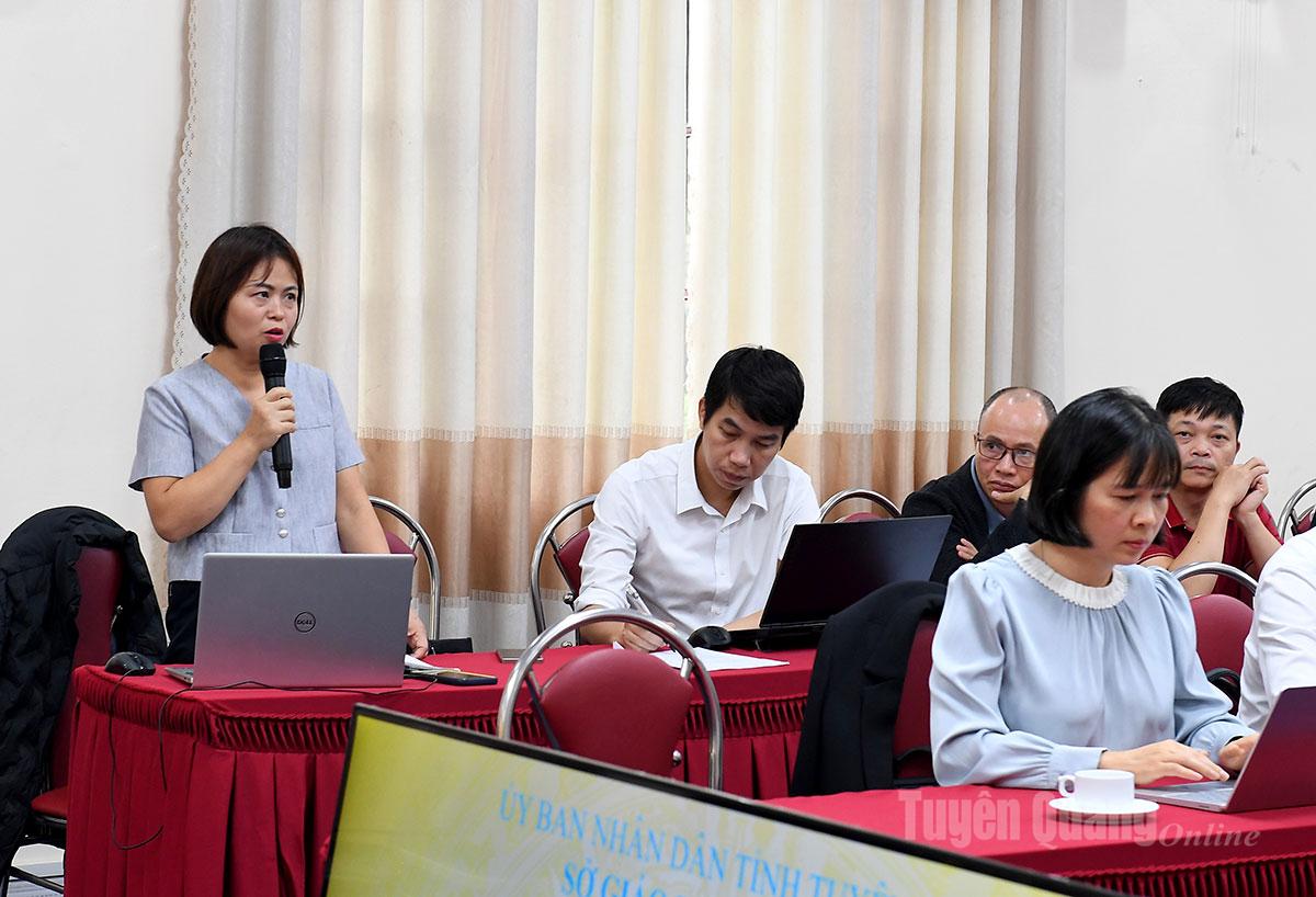 Đại biểu thảo luận tại hội nghị