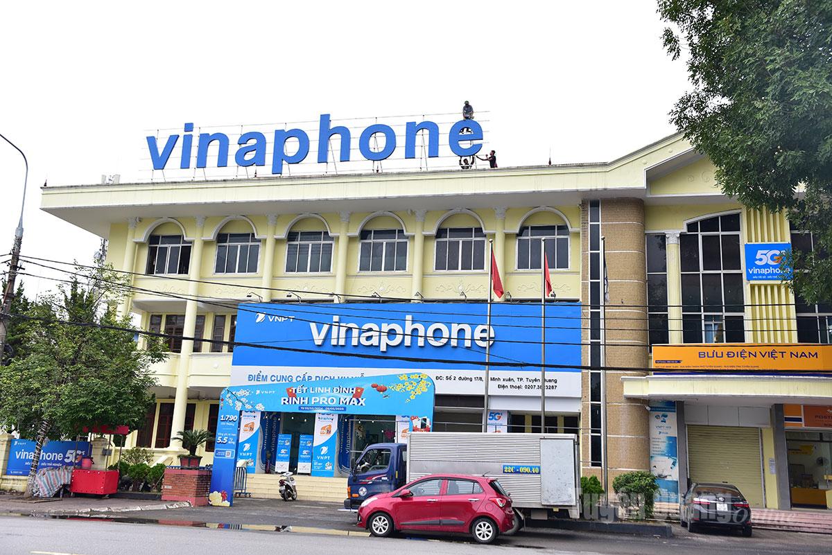 Là đơn vị uy tín, quảng cáo Tuấn Vinh vừa hoàn thiện thi công biển VINAPHONE Tuyên Quang.