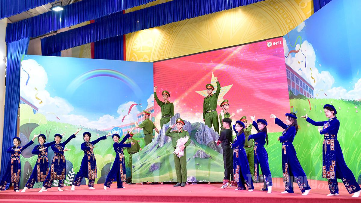 Phần thi Tài năng dưới dạng các tiểu phẩm lan toả mạnh mẽ tuyên truyền thông điệp ma túy là hiểm họa toàn cầu, gây tàn phá thể chất, tinh thần và kéo theo nhiều hệ lụy xã hội.