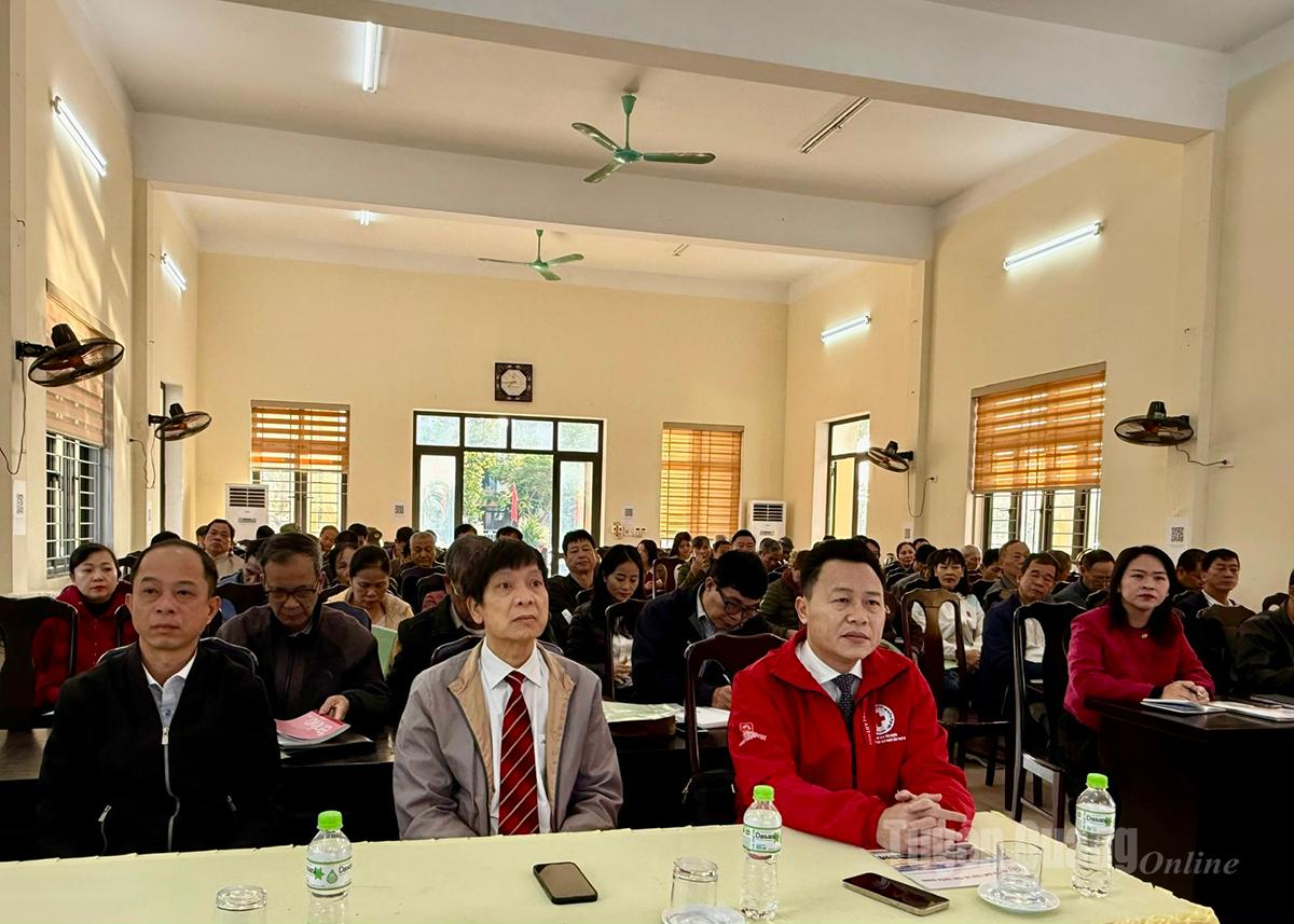 Các học viên tham gia lớp tập huấn.