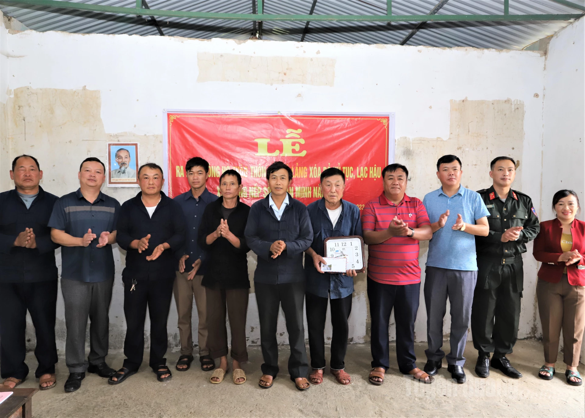 Xã Sủng Máng ra mắt mô hình Dòng họ Thào xóa bỏ hủ tục.