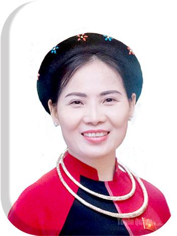 Đồng chí Âu Thị Mai, Ủy viên BCH Đảng bộ tỉnh, Chủ tịch Hội Liên hiệp Phụ nữ tỉnh.