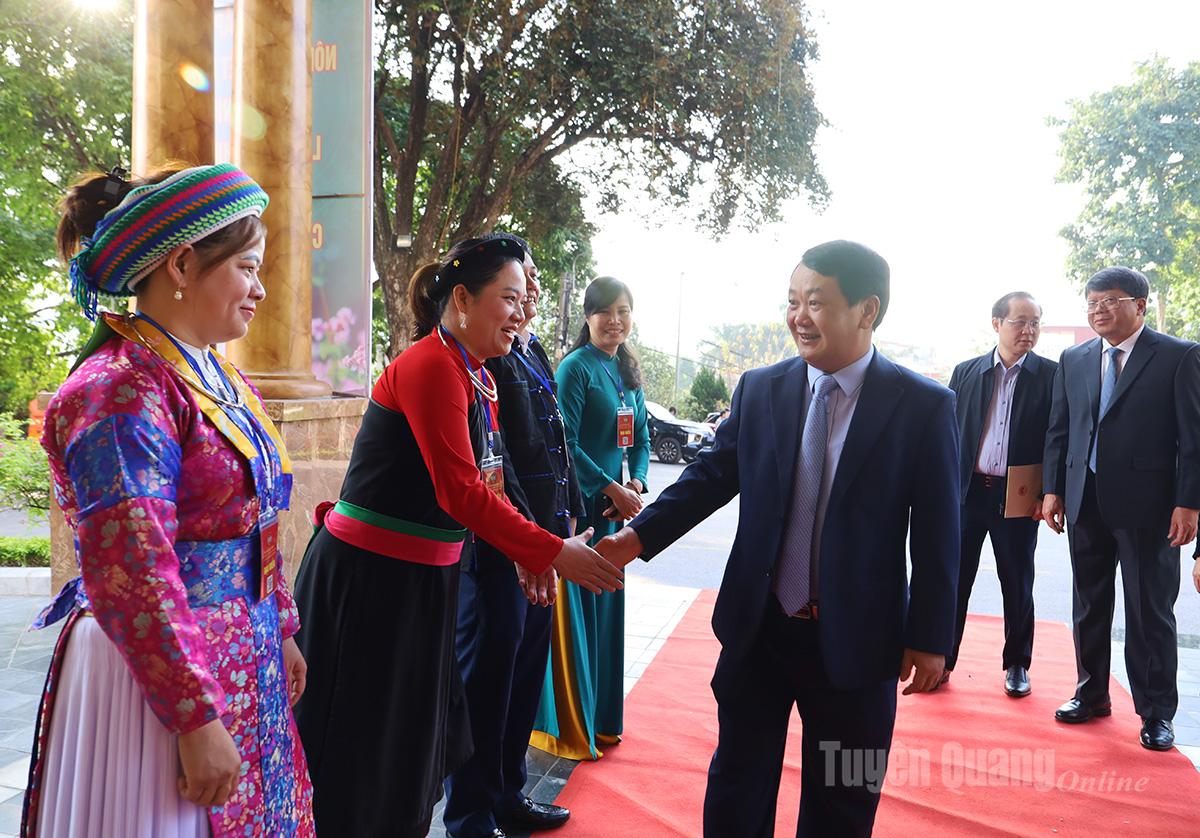Bí thư Tỉnh ủy Hầu A Lềnh dự Đại hội đại biểu Hội Nông dân tỉnh, nhiệm kỳ 2025 - 2030