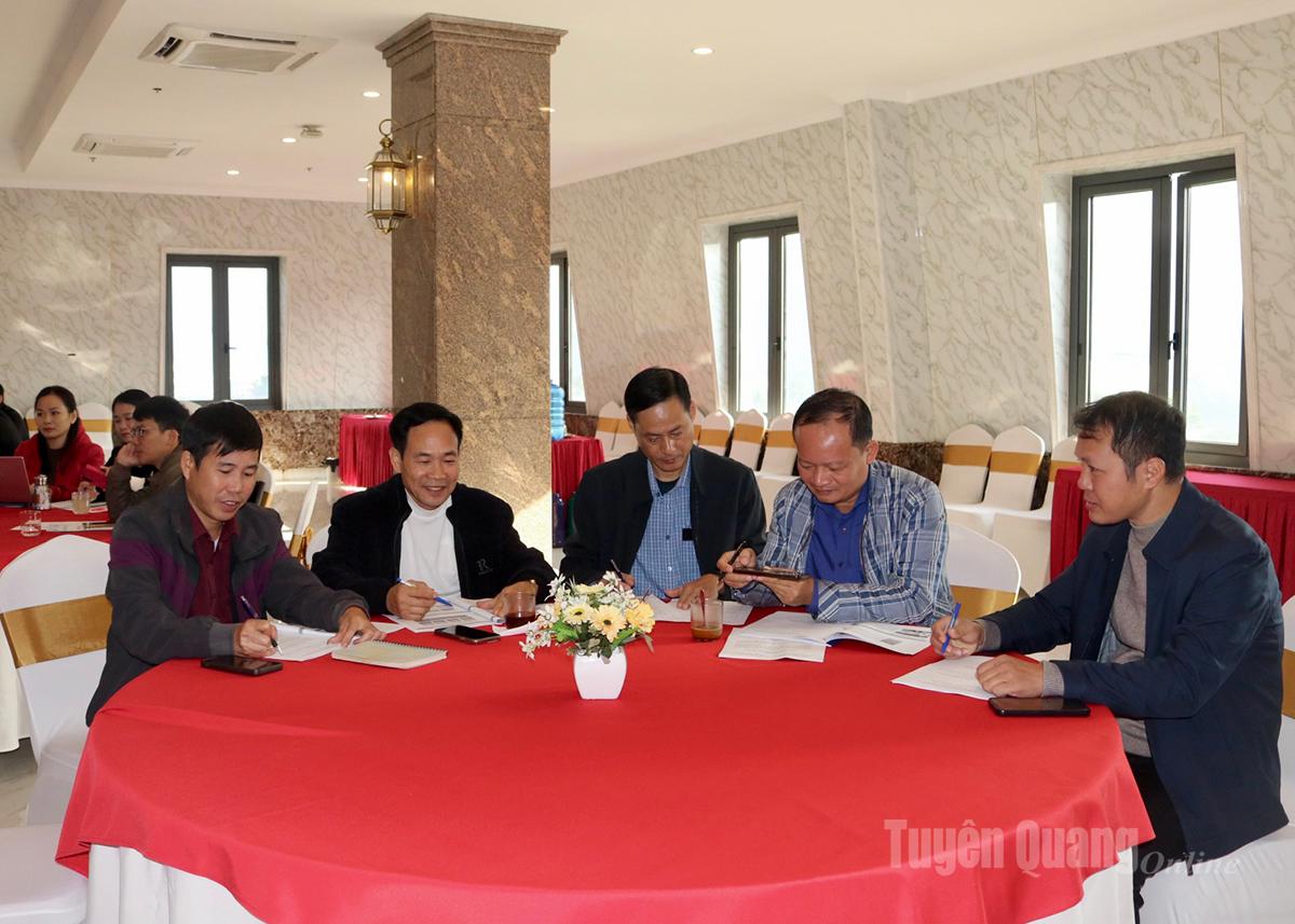 Các đại biểu tham dự tại khoá đào tạo.