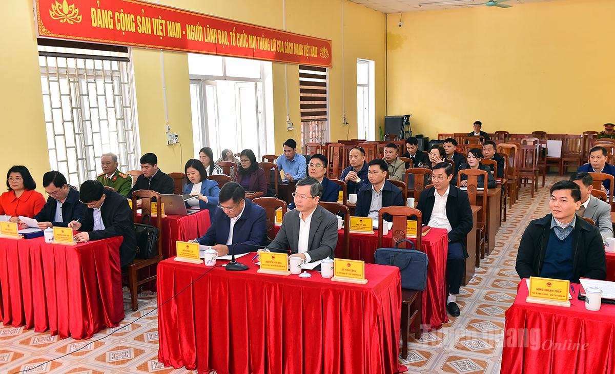 Buổi làm việc của Thường trực HĐND tỉnh với xã Lao Chải.