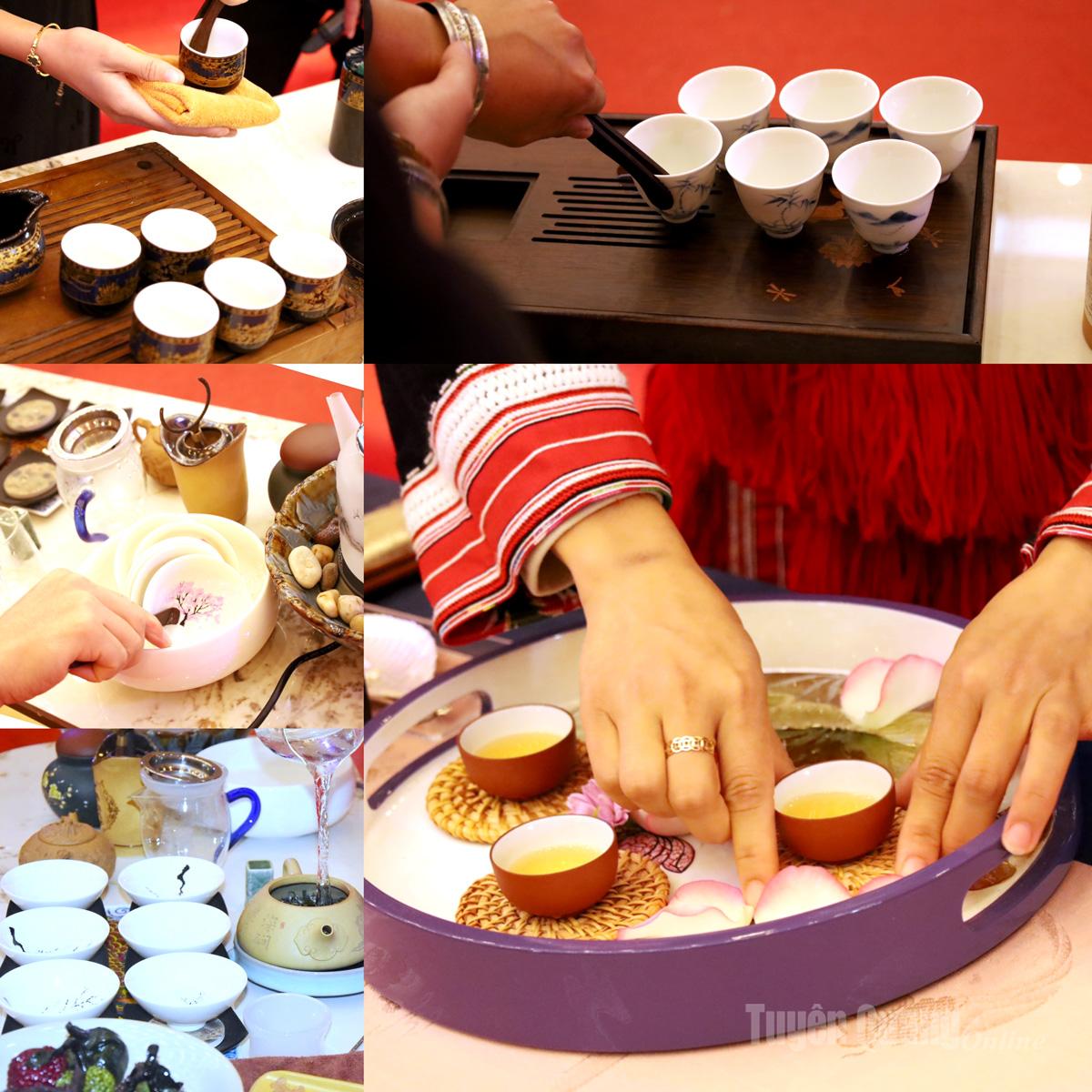 In the tea brewing techniques category, every utensil, every motion of pouring water, and every cup of tea was performed with meticulous care, reflecting the unique cultural identity of each locality.