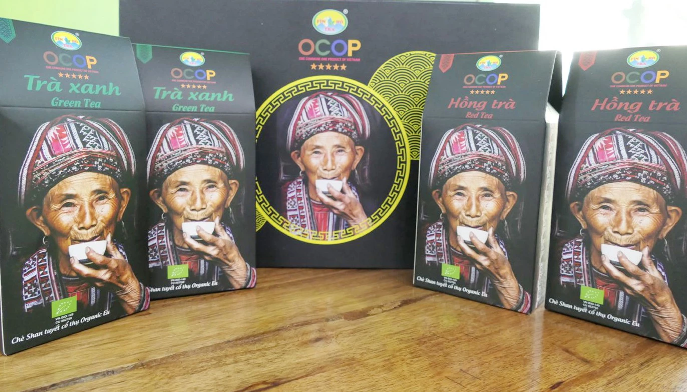 Phìn hồ trà đạt OCOP 5 sao cấp quốc gia.