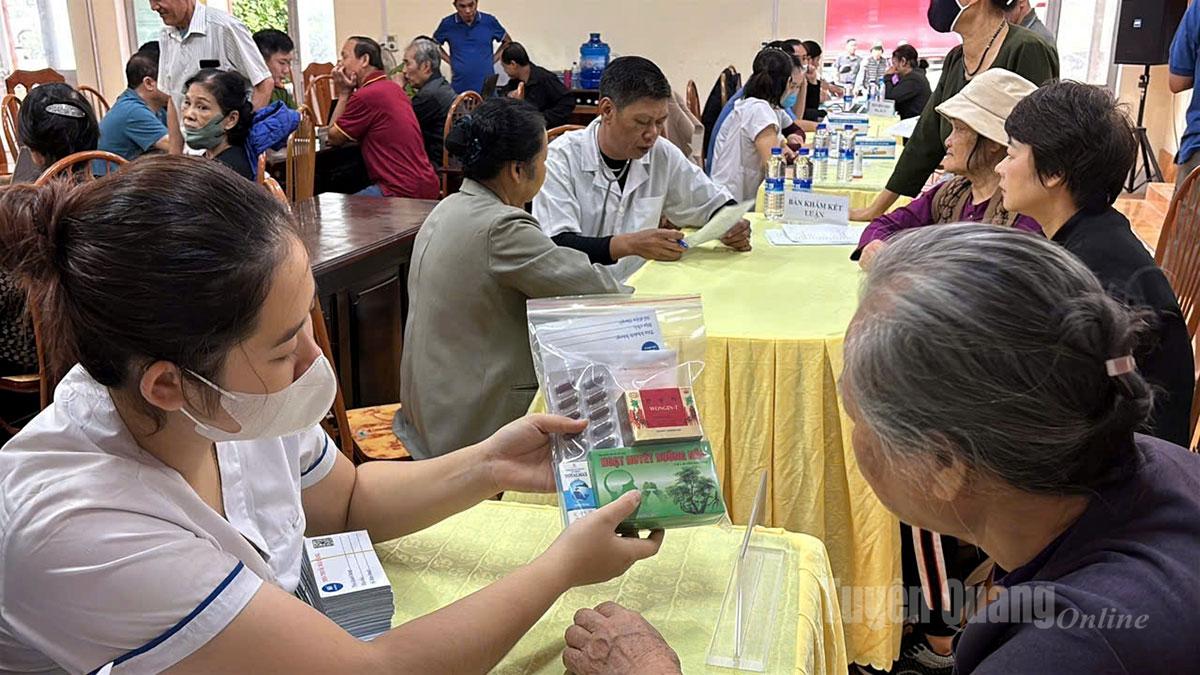 Chăm sóc sức khỏe Người cao tuổi tại phường An Tường, tỉnh Tuyên Quang