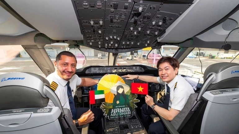Etihad khai trương đường bay thẳng Hà Nội-Abu Dhabi, mở rộng kết nối Việt Nam và Trung Đông.