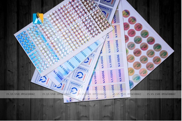 Mẫu tem vỡ bảo hành, tem niêm phong sản phẩm chất lượng cao
