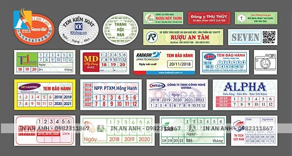 Tem vỡ thường dùng cho các sản phẩm điện tử, mỹ phẩm và thực phẩm để chống giả