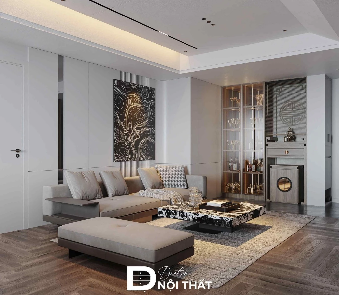 Mẫu thiết kế nội thất chung cư tại Empire City