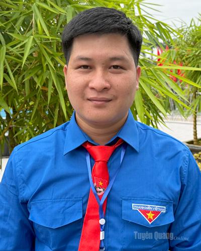Đồng chí Ma Văn Hiển, Bí thư đoàn xã Bình An.