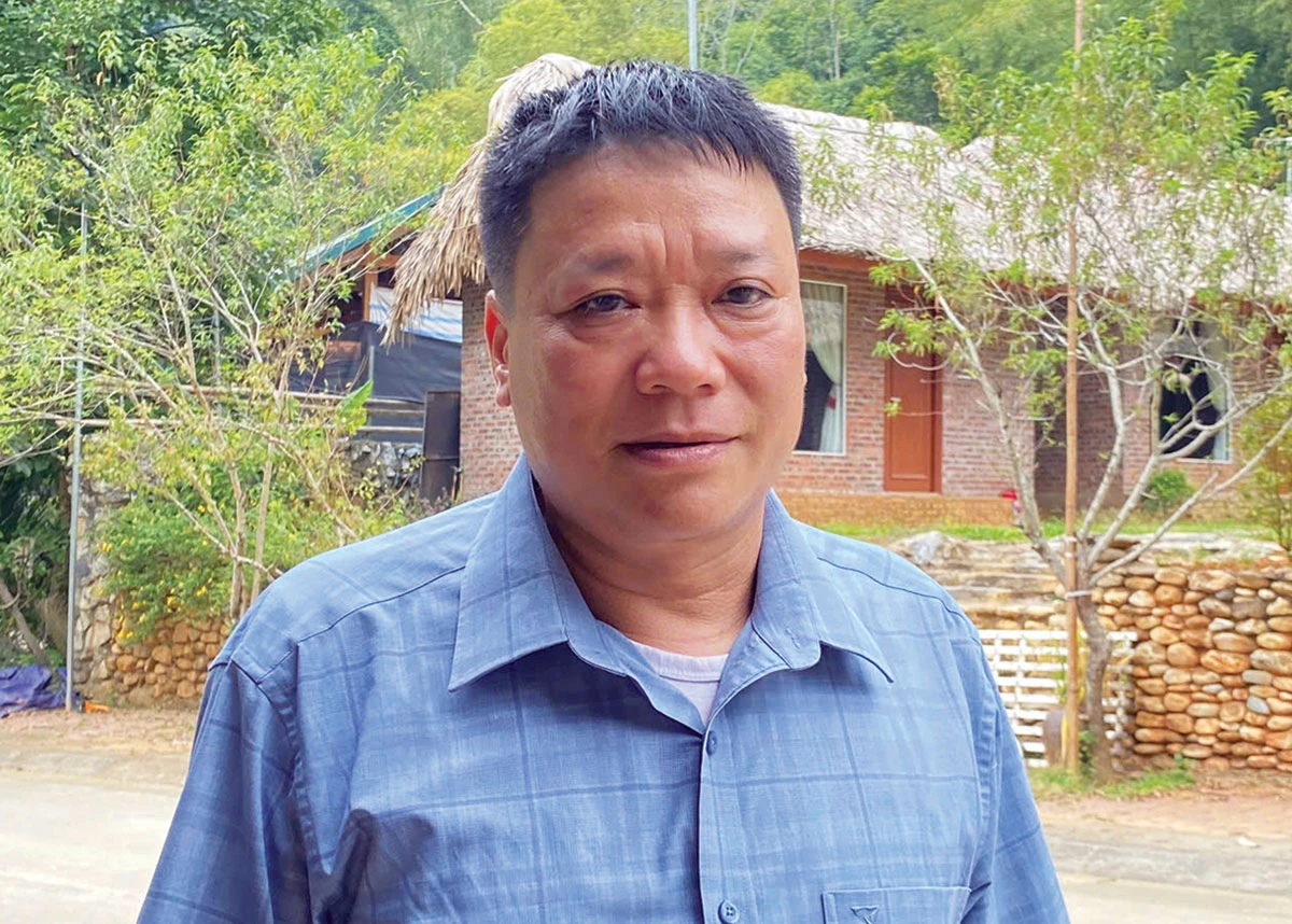 Ông Nông Văn Kết, thôn Nà Tông, 
xã Thượng Lâm.