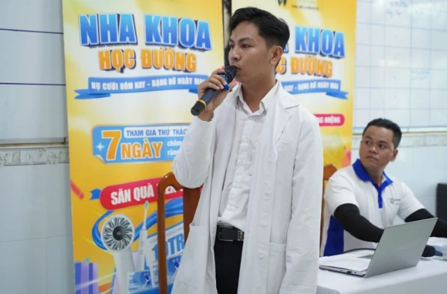 Workshop tại chương trình Nha khoa học đường Cà Mau
