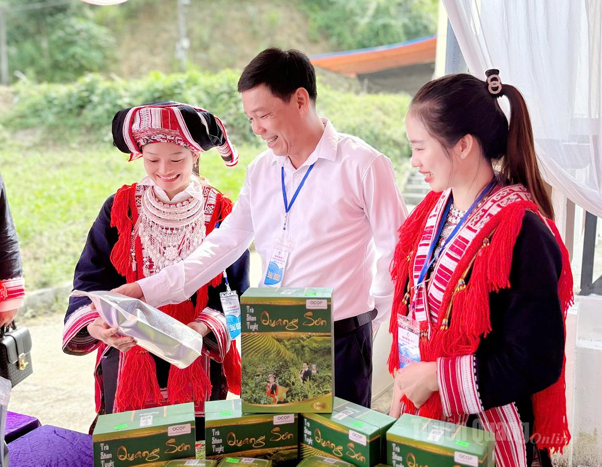 Sản phẩm OCOP tại xã Tiên Nguyên.