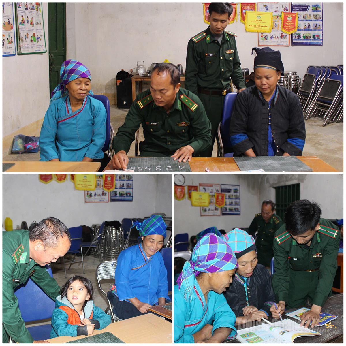 During each session, Chung and fellow officers patiently and wholeheartedly guide learners through every stroke of writing.