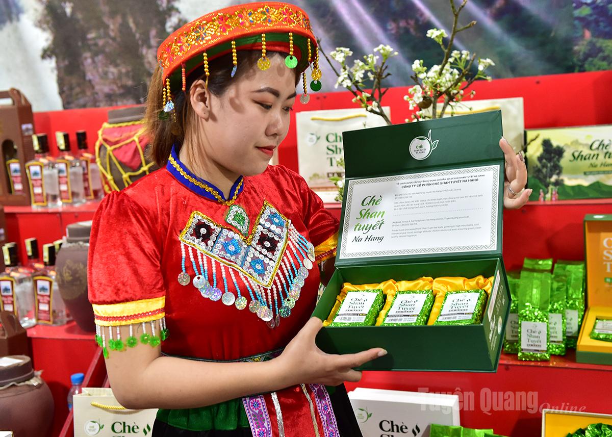 Sản phẩm chè Shan tuyết Na Hang.