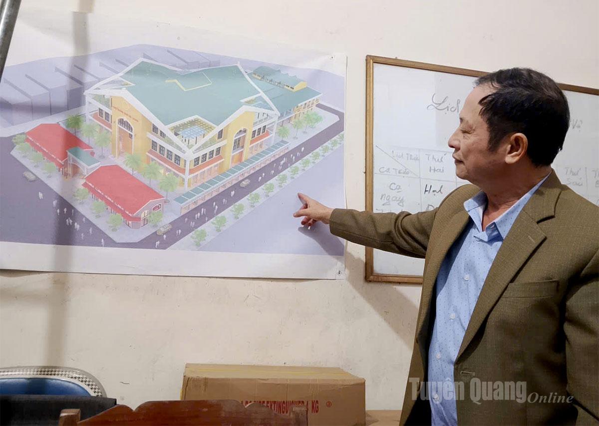 Theo Tổ quản lý Chợ trung tâm phường Hà Giang 2, từ khoảng 300 gian hàng đến nay chợ chỉ còn hơn 200 gian. Trước khó khăn của chợ truyền thống, đã từng có đề xuất cải tạo, nâng cấp chợ nhưng đến nay vẫn chỉ là ý tưởng trên giấy.