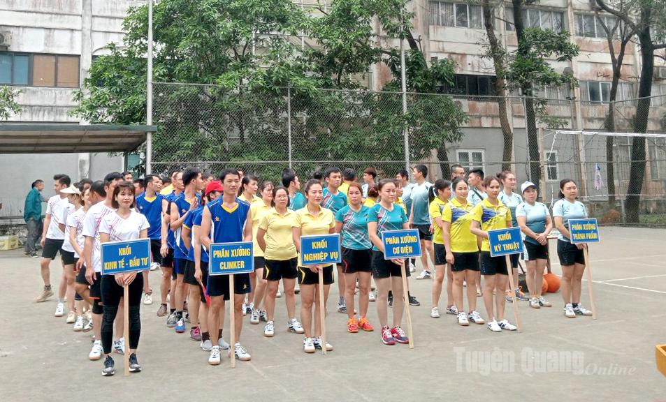Công ty chú trọng tổ chức các hoạt động thể thao giúp cán bộ, nhân viên rèn luyện sức khỏe và tăng cường giao lưu, trao đổi kinh nghiệm làm việc.