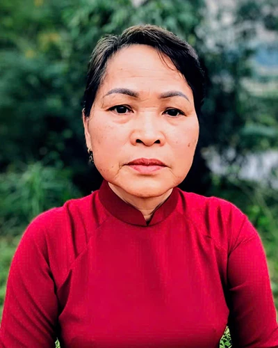 Bà Bế Thị Tồn, thôn 18, xã Yên Sơn