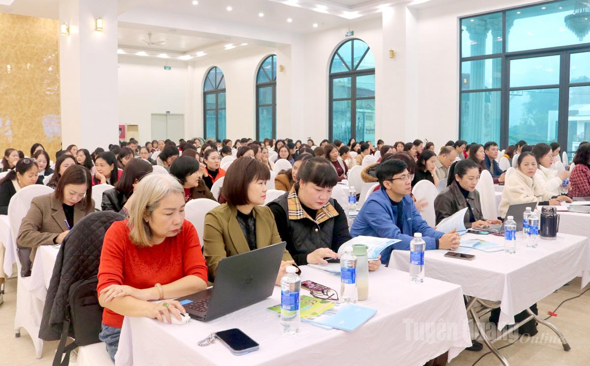 Các học viên tham gia tập huấn.