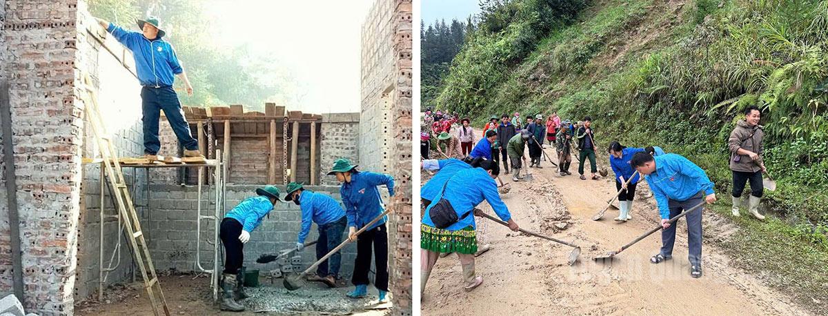 Many activities carried out by the youth of Tuyen Quang have been highly appreciated by Party committees, local authorities, and the people.