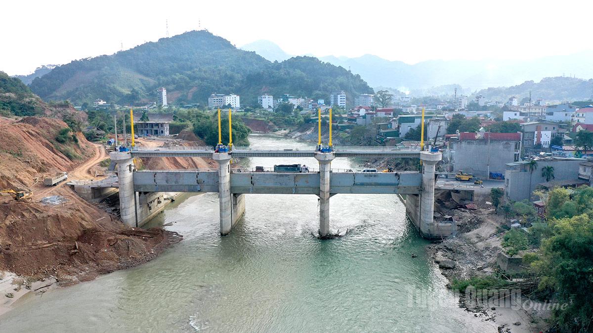 Các hạng mục chính của công trình đã cơ bản hoàn thiện và sẽ tiến hành vận hành thử nghiệm.