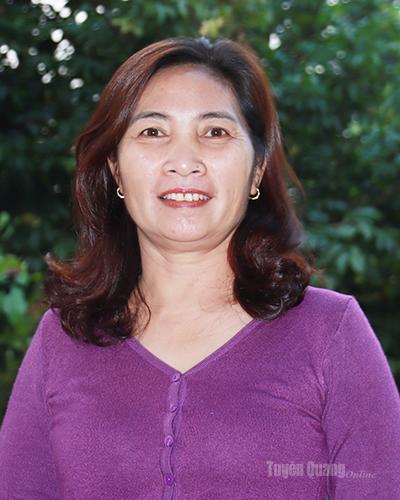 Bà Nguyễn Thị Tưởng, thôn Sơn Hà, xã Ngọc Đường