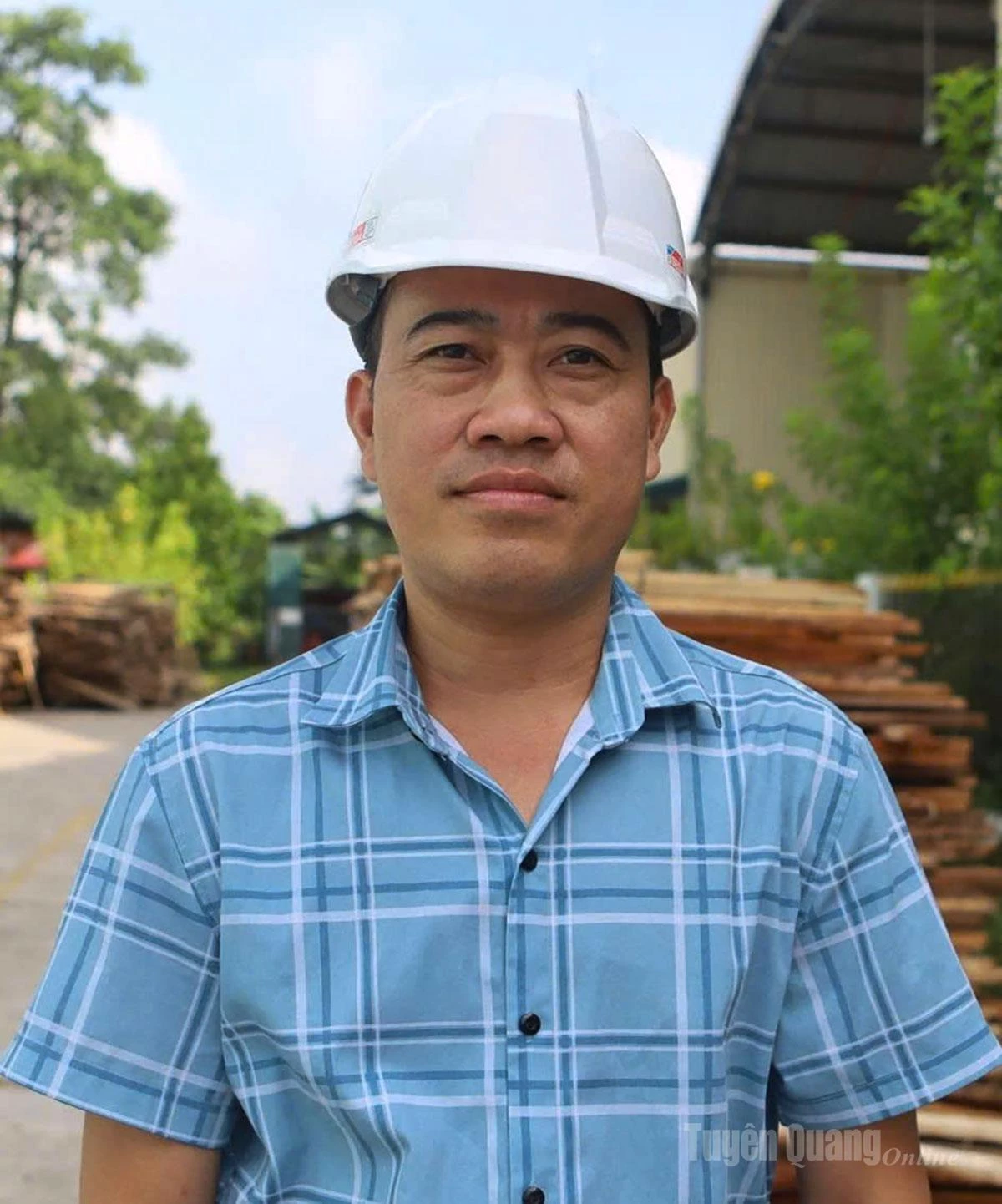 Ông Trần Trọng Thủy, Phó Giám đốc Công ty Cổ phần Cơ khí Tuyên Quang