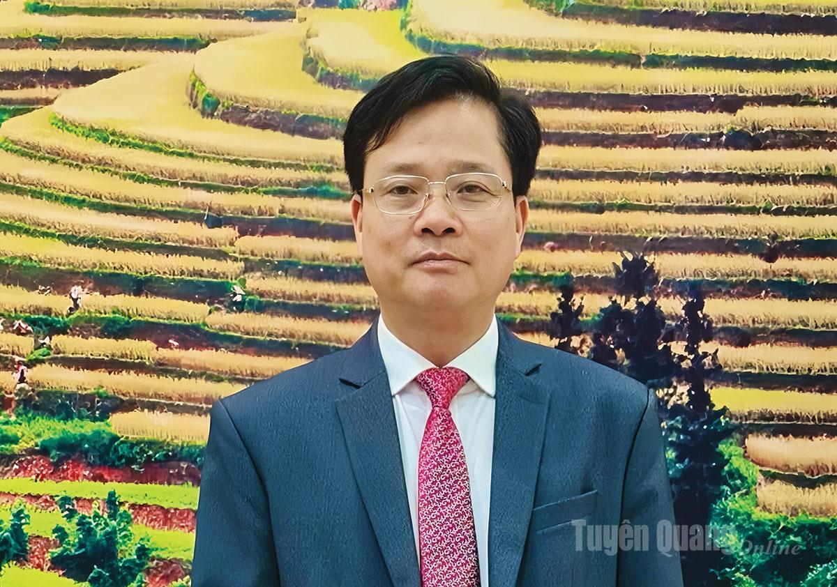 Đồng chí Trần Quang Minh, 
Ủy viên Ban Thường vụ Tỉnh ủy, Trưởng Ban Tổ chức Tỉnh ủy.