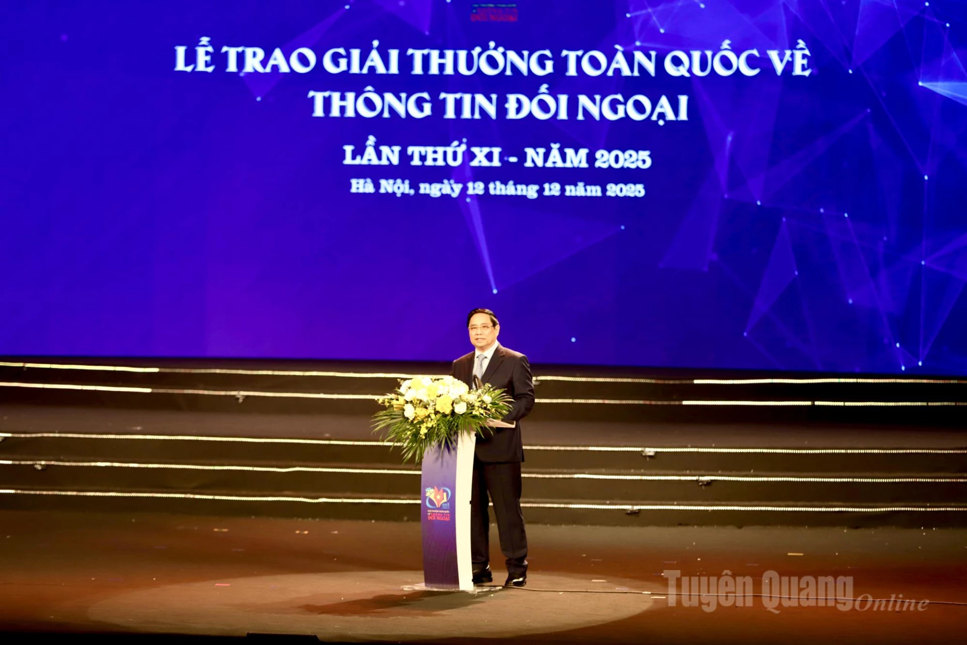 Thủ tướng Chính phủ Phạm Minh Chính dự và phát biểu chỉ đạo tại Lễ trao Giải.