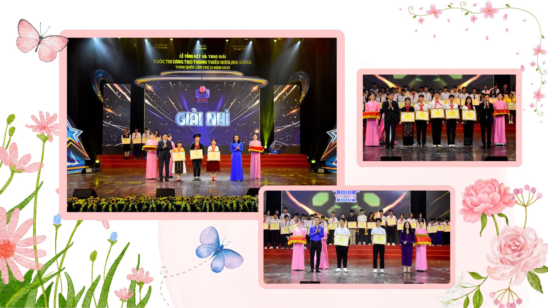 Các đề tài của học sinh Tuyên Quang được vinh danh tại cuộc thi Sáng tạo Thanh thiếu niên, Nhi đồng toàn quốc lần thứ 21.